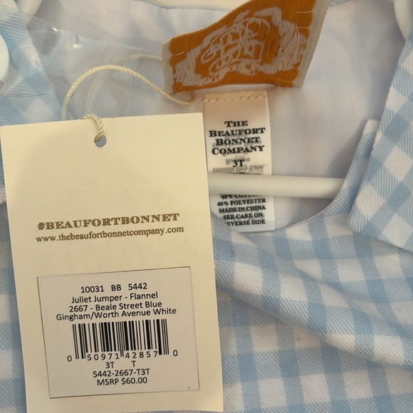 TBBC Juliet Jumper Beale Street Blue Gingham - Picture 3 of 3